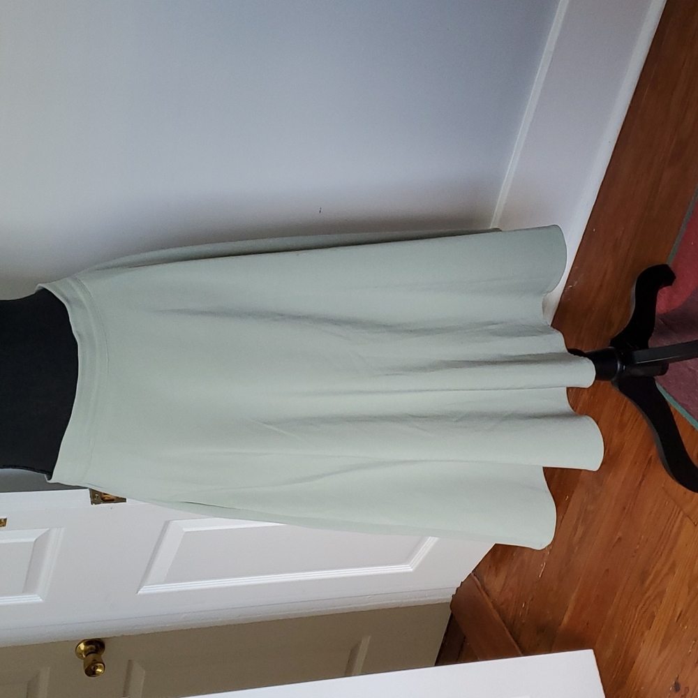 Mint Green Midi Skirt from Modcloth with Pockets